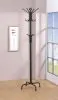 CoasterEveryday 2019 Collier - 12 Hook Freestanding Coat Rack Hat Hanger - Black