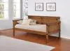 CoasterEssence 300675 Oakdale - Wood Twin Daybed - Rustic Honey