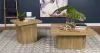 Coaster Fine Furniture 708068 Devar - Square Engineered Wood Coffee Table - Mango Brown