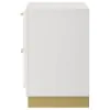 Coaster Fine Furniture 224772 Caraway - 2-Drawer Nightstand - White