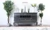 Furniture of America CM3219GY-SV Amina - Server - Gray