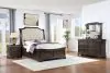New Classic 00-493B-34N New Classic 00-493B-34N Lyndhurst - 5/0 Queen 4 Piece Bedroom Set (Bed, Dresser, Mirror, Nightstand) - Walnut