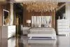 New Classic 00-1840-25C New Classic 00-1840-25C Europa - 6/0 Western King 5 Piece Bedroom Set (Bed, Dresser, Mirror, Chest, Nightstand) - White