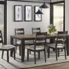 Intercon BE-TA-4278-BWA-C Intercon BE-TA-4278-BWA-C Beacon - Dining Table - Charcoal / Walnut