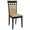 Coaster Fine Furniture 100770-S7A Gabriel - 7 Piece Extension Leaf Dining Table Set - Dark Brown