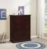 Coaster Fine Furniture 460595CAP Sumerlin - 6-Drawer Bedroom Chest Of Drawers - Cappuccino