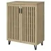 Coaster Fine Furniture 950424 Brixton - 2-Door Entryway Shoe Storage Cabinets White Oak