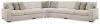 Benchcraft® 25102S3 Benchcraft® 25102S3 Ballyton - 5-Piece Sectional - Sand