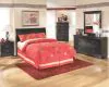 Ashley Furniture B128-87 Ashley Furniture B128-87 Huey Vineyard - Full Sleigh Headboard - Black