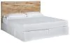 Ashley Furniture B1050-58 Hyanna - King Panel Headboard - Tan Brown