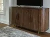 Ashley Furniture A4000571 Amickly - Accent Cabinet - Dark Brown
