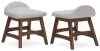 Ashley Furniture H615-01 Lyncott - Home Office Desk Chair - Light Gray / Brown