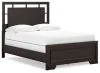 Ashley Furniture B441B4 Covetown - Full Panel Bed - Dark Brown