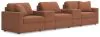 Ashley Furniture 92102S9 Ashley Furniture 92102S9 Modmax - 5-Piece Sectional With Storage Consoles - Spice