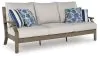 Ashley Furniture P701-838 Rainier Ranch - Sofa With Cushion - Brown / Beige