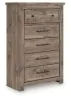 Ashley Furniture PCB2260-46 Rusticott - Five Drawer Chest - Brown
