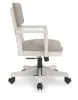 Ashley Furniture H742/34/34R/01A/70 Ashley Furniture H742/34/34R/01A/70 Robbinsdale - 4 Pc. - L-Shaped Home Office Desk, Home Office Desk Chair, Bookcase - Antique White