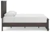 Ashley Furniture PCB3167B4 Shaehartin - Queen Panel Platform Bed - Dark Brown