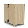 Riverside Furniture 30669 Rosalie - Two Drawer Nightstand - Hemlock