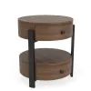 Riverside Furniture 46409 Nova - End Table - Nouveau Walnut