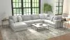 Jackson Furniture Industries 3303/30/72/75-18 Jackson Furniture Industries 3303/30/72/75-18 Logan - 3 Piece Sectional With Comfort Coil Seating And 9 Included Accent Pillows (Left Side Facing Chaise) - Moonstruck