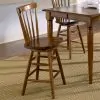 Liberty Furniture 38-B1724 Creations - Swivel Counter Chair - Tobacco