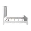 Liberty Furniture 237-BR-QPB Liberty Furniture 237-BR-QPB River Place - Queen Panel Bed - Riverstone White & Tobacco