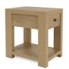 Riverside Furniture 91012 Davie - Chairside Table - Light Brown