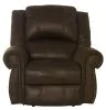 Jackson Furniture Industries 631304-1176/29-1276/29 Jackson Furniture Industries 631304-1176/29-1276/29 Pickett - Fabric Power Recliner With Power Adjustable Headrest - Dark Brown