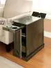 Furniture of America CM-AC171CH Lilith - Side Table With USB - Cherry