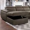 Furniture of America CM6963-SECT Hugo - Sectional - Light Brown