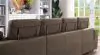 Furniture of America CM6963-SECT Hugo - Sectional - Light Brown