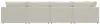 Jackson Furniture Industries 2235/36/31/59/37/6-16 Jackson Furniture Industries 2235/36/31/59/37/6-16 Ritzy - 6 Piece Modular Sectional - Bone
