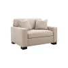 Intercon SY-CH-DXT52-TAU-C Dexter - Double Chair With 2 Pillows - Taupe