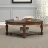 Liberty Furniture 418-OT1010 Allington - Oval Cocktail Table - Satin Sienna