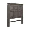 Liberty Furniture 361G-BR13 Liberty Furniture 361G-BR13 Big Valley - Queen Mansion Headboard - Graystone