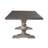 Liberty Furniture 237G-DR-TRS River Place - Trestle Table - Riverstone Gray & Tobacco