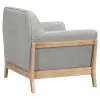 Coaster Fine Furniture 511073 Vaughn - Fabric Upholstered Flared Arm Accent Chair - Gray