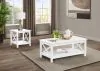 Coaster Fine Furniture 722088-S2 Skyview - 2 Piece Rectangular Lift Top Coffee Table Set - White
