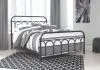 Ashley Furniture B280-681 Nashburg - Queen Metal Bed - Black