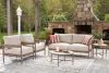 Ashley Furniture PCP383-080 Bluff Trail - Loveseat, Lounge Chairs, Tables Set (Set of 5) - Beige
