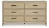 Ashley Furniture B602-31 Calmoro - Dresser - Gray