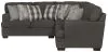 Jackson Furniture Industries 5473/72/46-58 Jackson Furniture Industries 5473/72/46-58 Crawford - 2 Piece Sectional With 9 Included Accent Pillows - Dark Gray