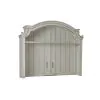 Liberty Furniture 244-EC74 Magnolia Manor - Arched Entertainment Hutch - Antique White