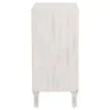 CoasterElevations 953347 Clarkia - Accent Cabinet With Floral Carved Door - White