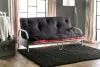 Furniture of America FP-2417BR Aksel - Futon Mattress - Black