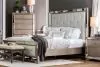Furniture of America CM7195CK-BED Loraine - California King Bed - Champagne