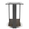 Riverside Furniture 82212 Riverside Furniture 82212 Cortland - Chairside Table - Dark Brown