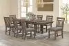 New Classic 40-3412-D8C New Classic 40-3412-D8C Harrisburg - Dining Table & 8 Chairs - Brown