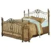 CoasterEssence 300171Q-SET Sydney - Metal Queen Open Frame Bed - Brushed Gold
